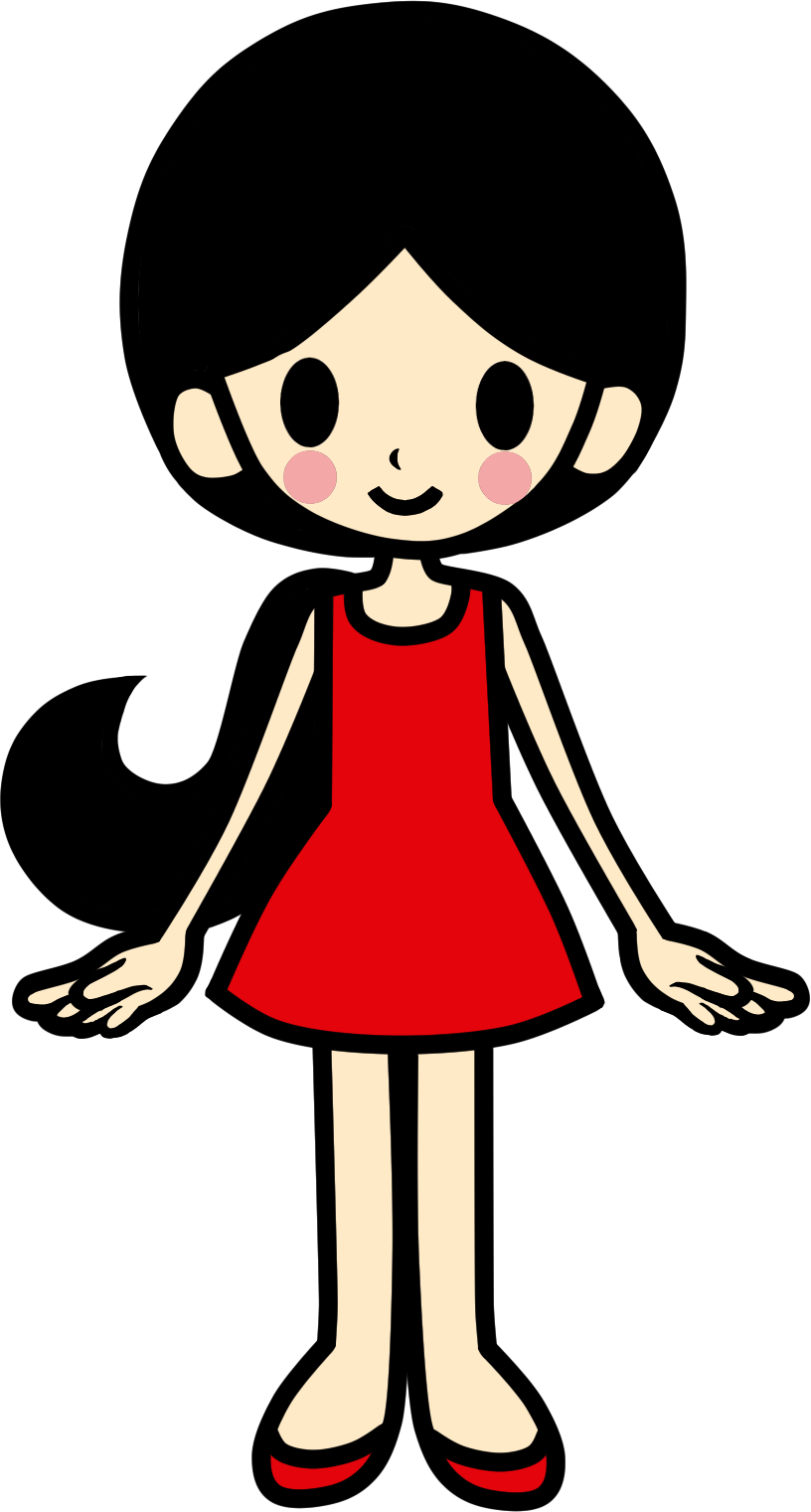Heaven Clipart Beautiful Place - Rhythm Heaven Tap Trial Girl (816x1521), Png Download
