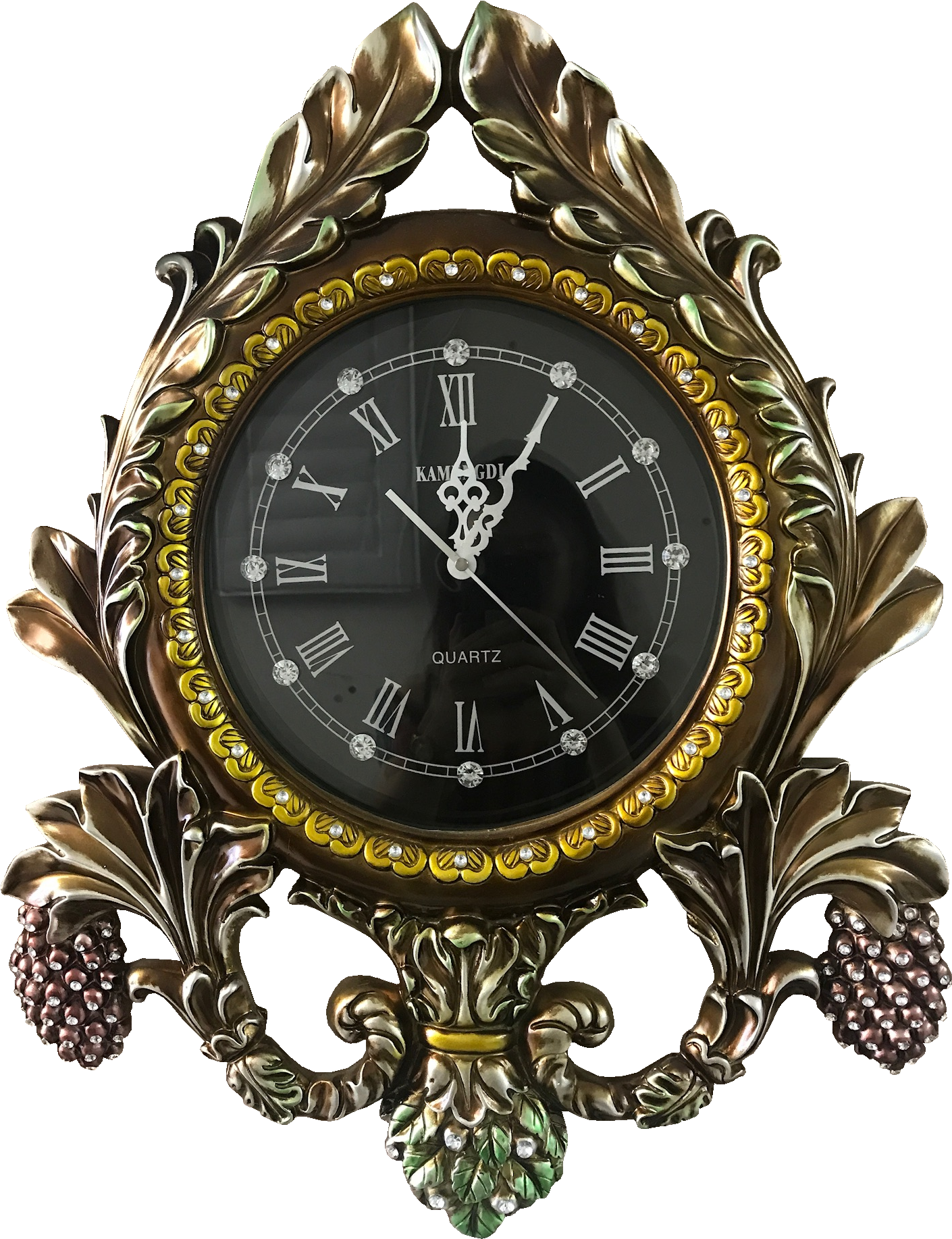 Wall Clock (1498x1909), Png Download