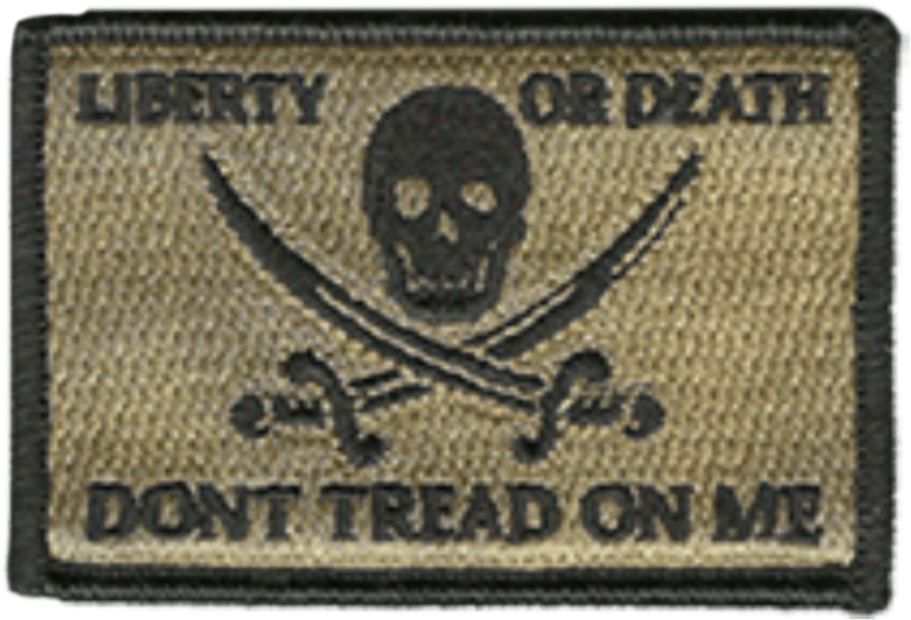 Skull And Crossbones Patch (900x900), Png Download