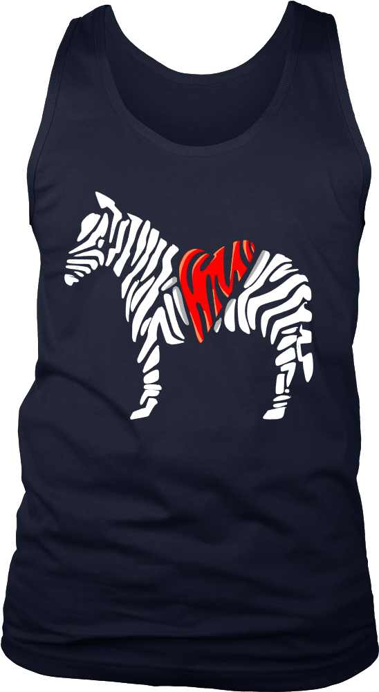 Zebra Print, Love Zebras, Animal Awareness Graphic - Shirt (1000x1000), Png Download