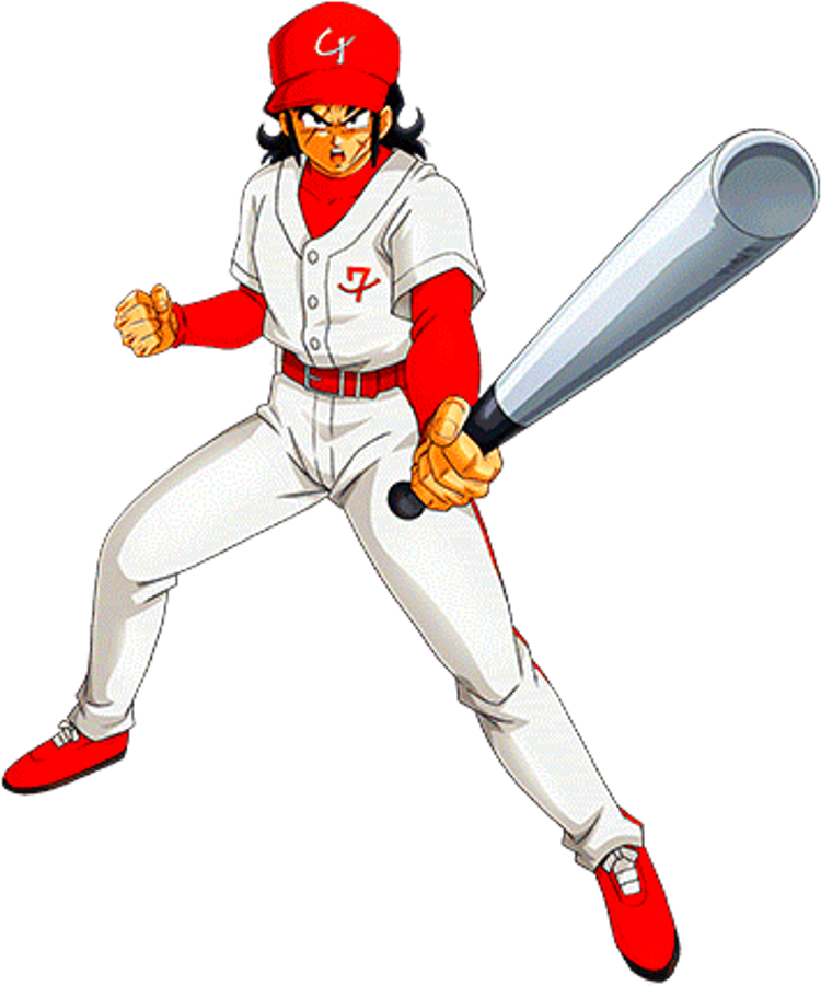 Baseball Player Png - Baseball Yamcha (768x905), Png Download