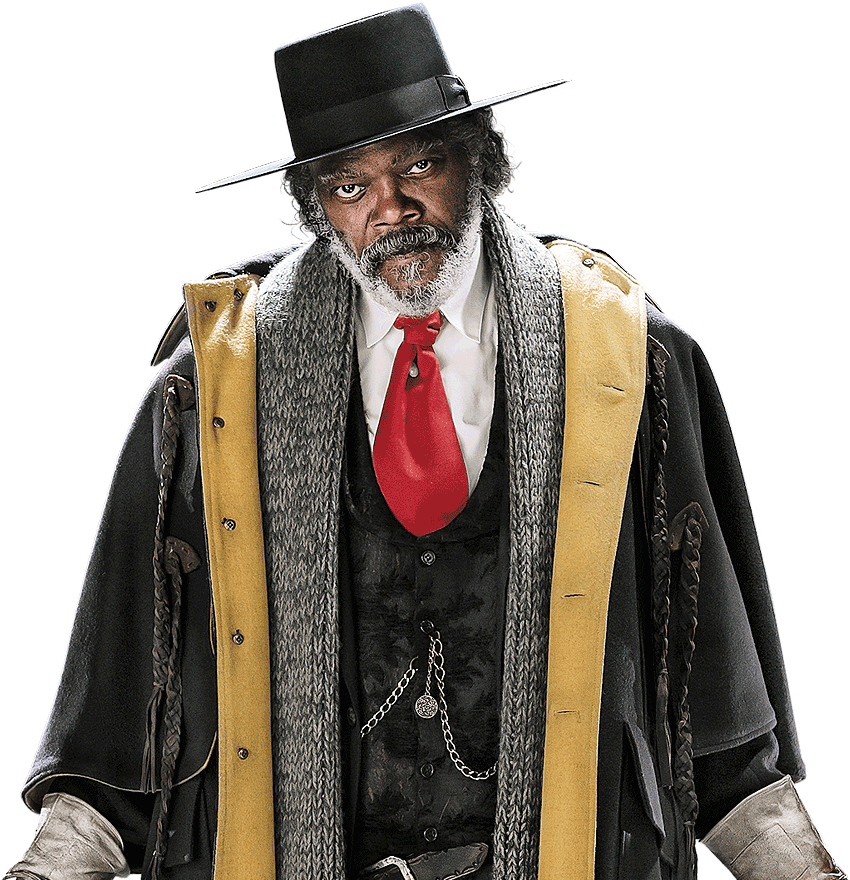 Jackson Als - Hateful Eight Samuel L Jackson Png (1000x950), Png Download