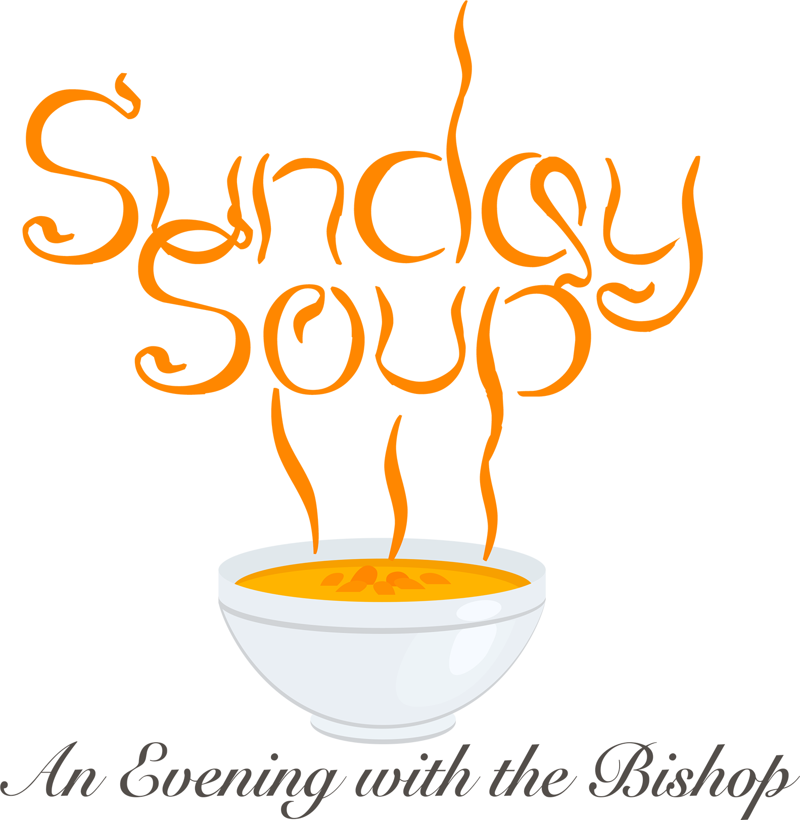 Evening With The Bishop - Sunday Soup (1583x1624), Png Download
