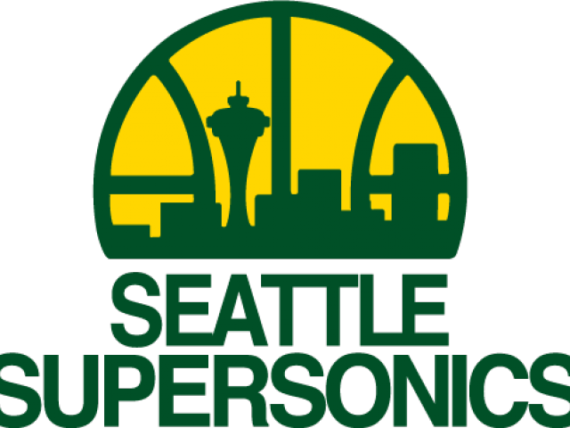 Seattle Supersonics Logo 2 1 (640x480), Png Download