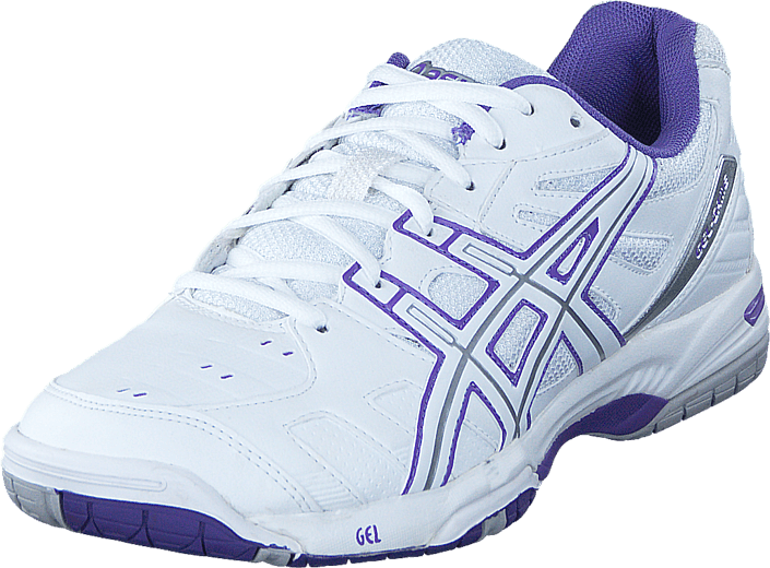 Asics Gel Game 4 Purple/ White 13098-00 Womens Synthetic, - Cross Training Shoe (705x520), Png Download