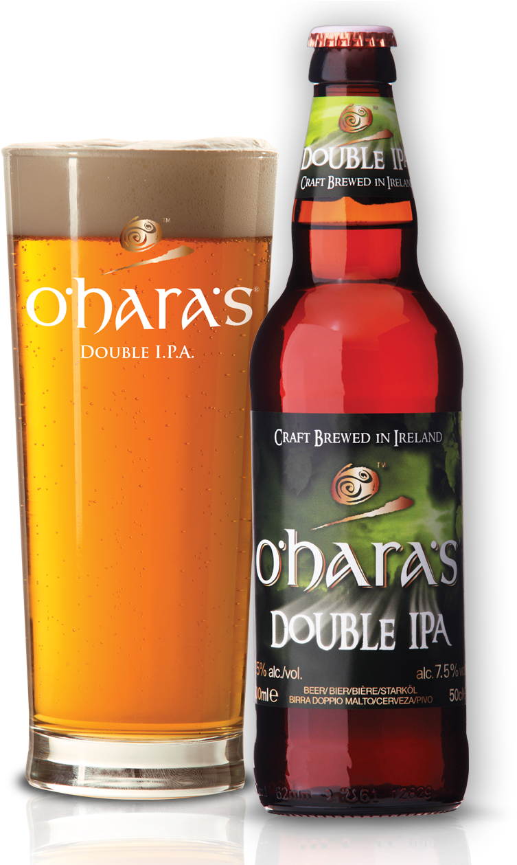 Double Ipa Glass & Bottle - India Pale Ale (998x1258), Png Download