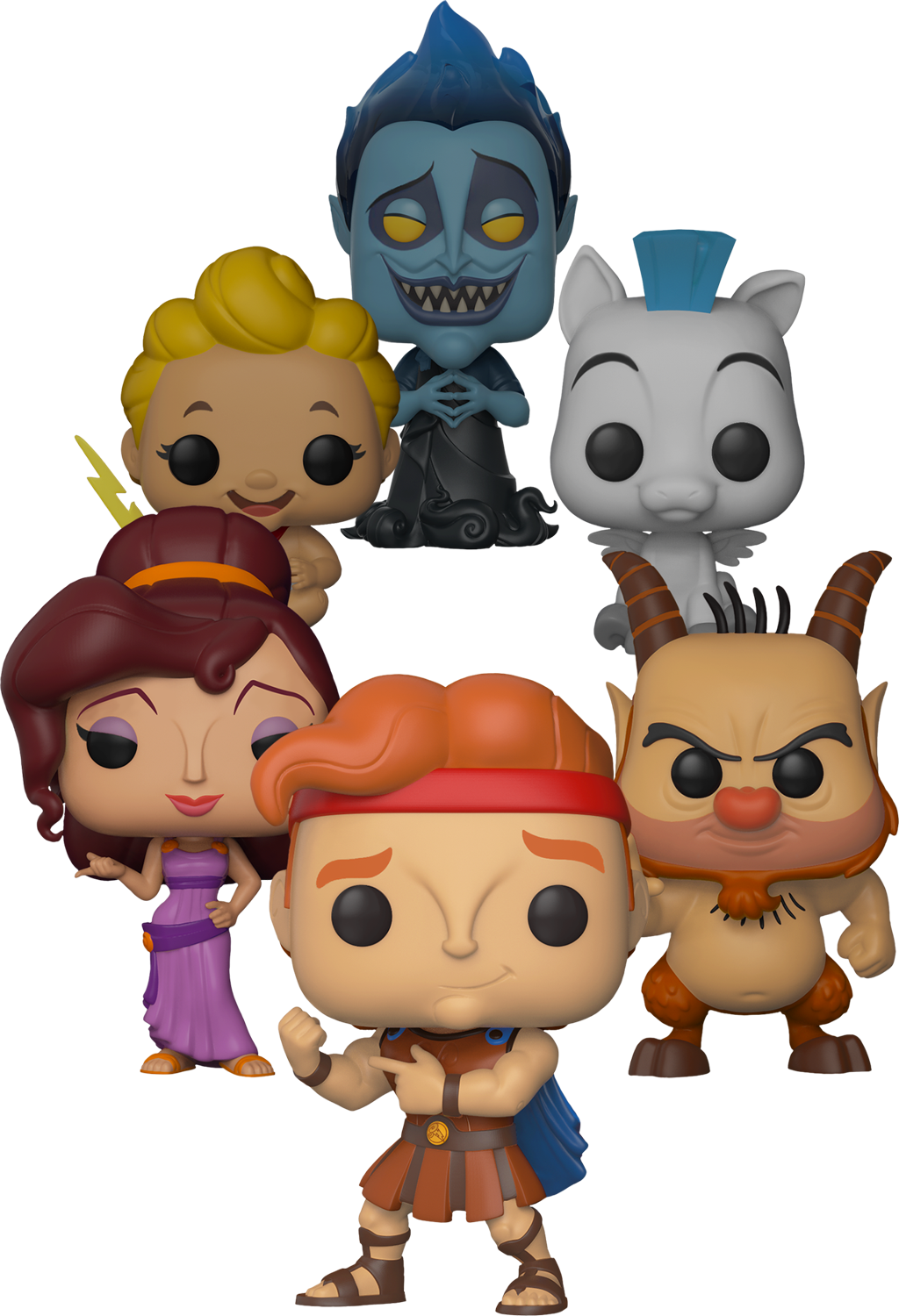 Hercules Clipart Greek King - Pop Vinyl Greek Gods (1024x1500), Png Download