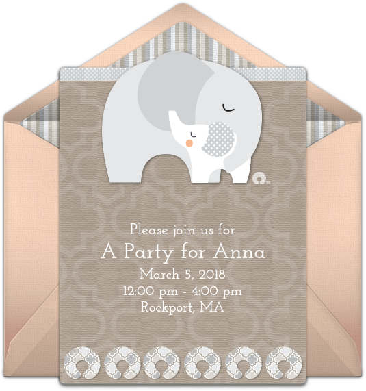 "elephant Snuggle," Inspired By Our Friends At Boppy® - African Elephant (650x650), Png Download