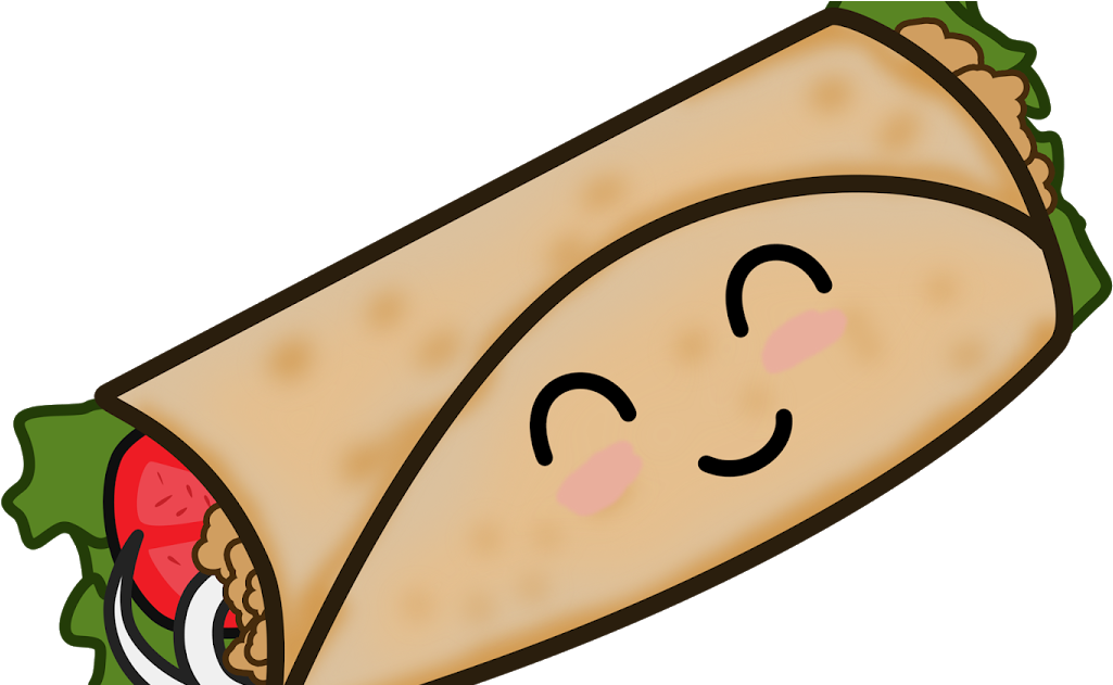 Krikart Imágenes Libres De Derecho De Autor - Burrito Kawaii (1200x630), Png Download