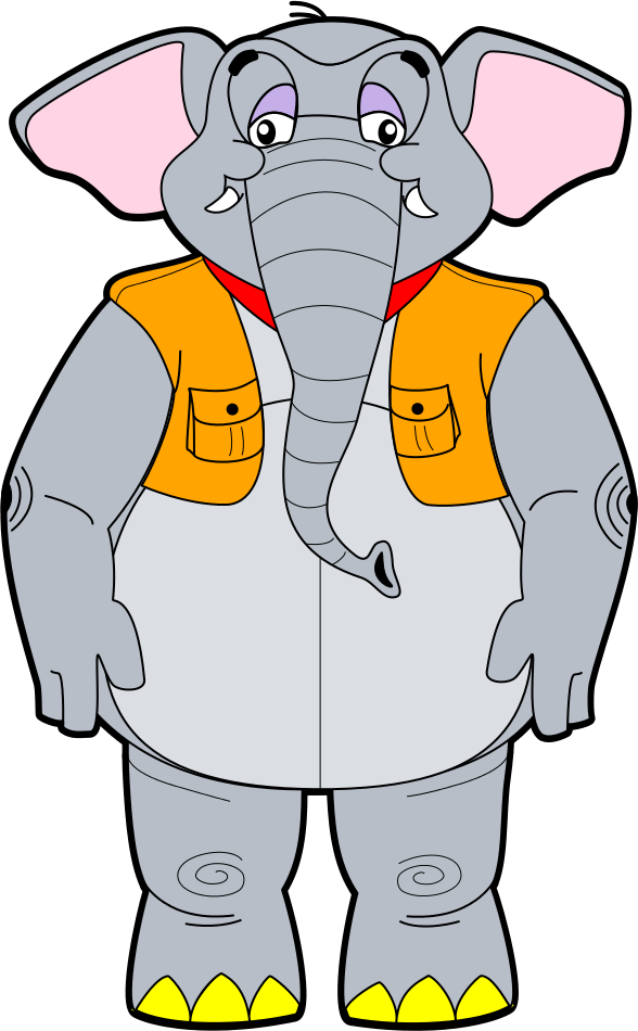 Sketch Photo Elefante - Photobucket Icon (588x950), Png Download