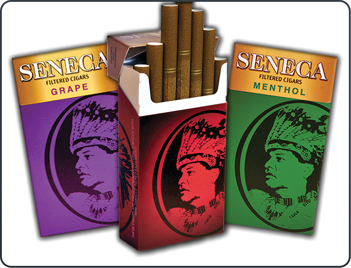 Click To Enlarge Image Seneca Filtered Cigars - Illustration (1147x874), Png Download