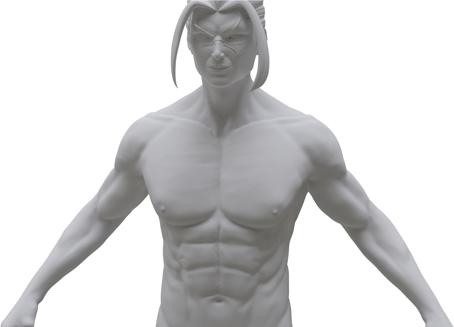 I'm Still Figuring Out How To Do The Ponytail In The - Barechested (1920x1080), Png Download