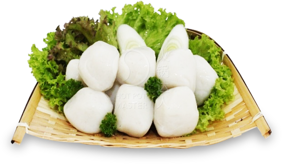 Handmade Fish Balls <br> - Scallion (600x600), Png Download