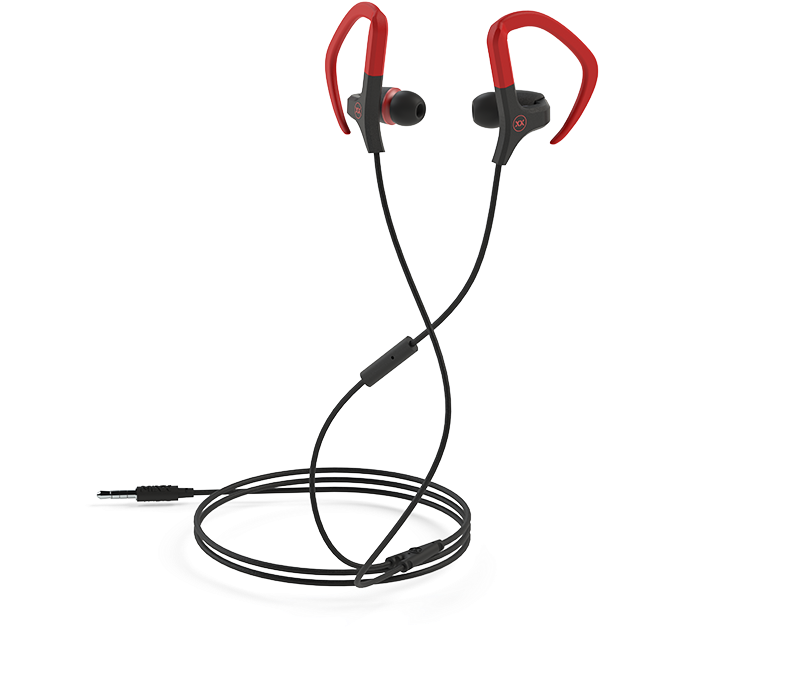 Cardio Sports Earphones - Wire (800x800), Png Download