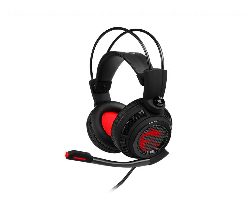 Headsets Gaming Gear Ds502 Gaming Headset - Headset Gaming Msi (1024x820), Png Download