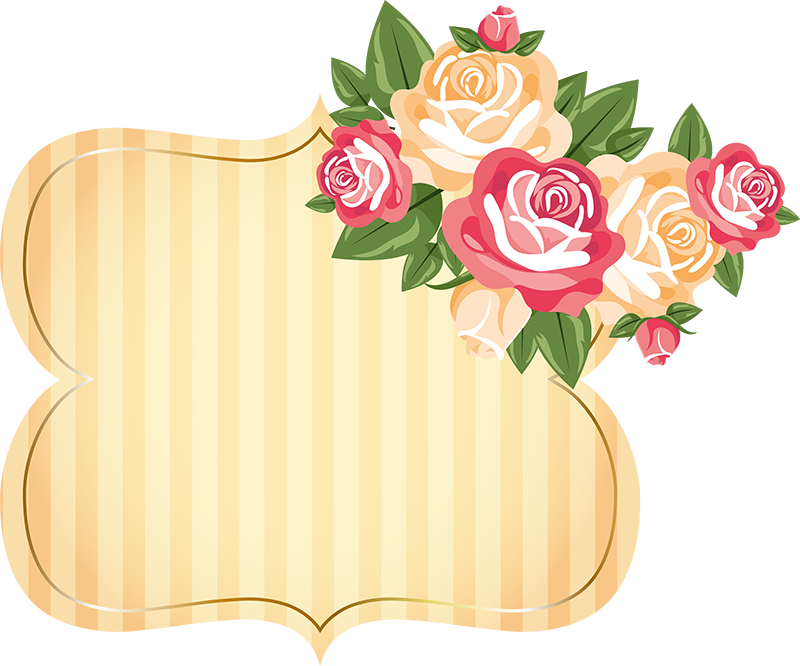 Cart Es Delicados Pinterest Scrap Clip - Topo De Bolo Floral Para Imprimir (800x666), Png Download