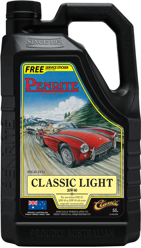 Penrite Oil Classic Light 20w-60 Vintage/classic - Penrite 10 Tenths 10w60 (481x826), Png Download