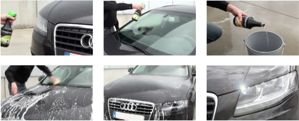 Afterwards, Wash Your Car With A Kenotek Shampoo For - Audi Avantissimo (1200x675), Png Download