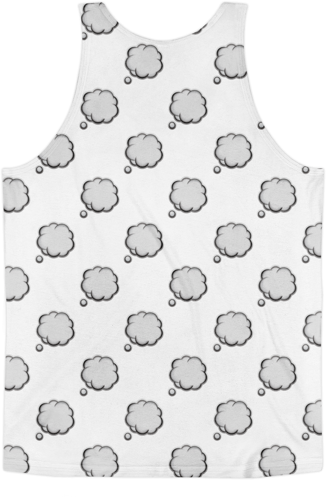All Over Emoji Tank Top - Active Tank (1000x1000), Png Download