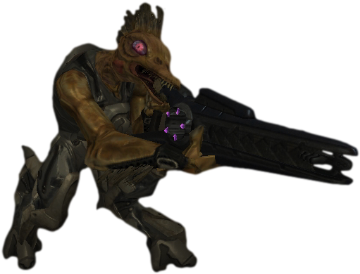 Jackal Sniper - Halo 2 Jackal Sniper (640x480), Png Download