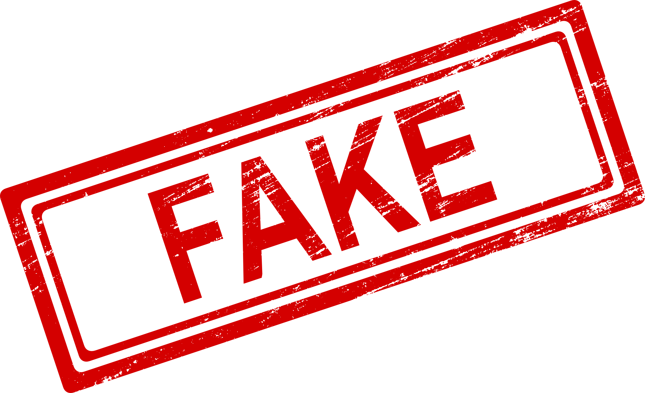 How To Identify Fake Baofeng Products And Accessories - Transparent Background Fake Stamp (2200x1341), Png Download