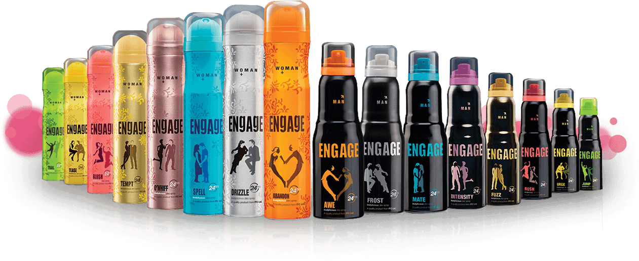 Deodorant For Men - Engage Deo For Man (1270x516), Png Download
