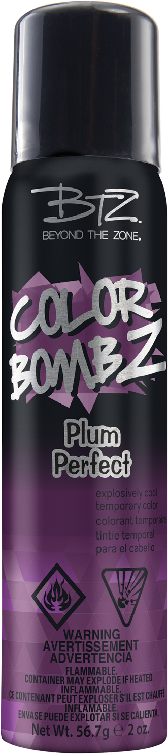 Color Bombz Temporary Hair Color Spray By Beyond The - Color Bombz Spray Red (1500x1500), Png Download