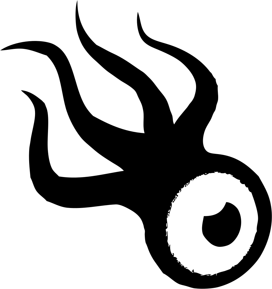 Eye With Tentacles Comments - Tentacles Vector (924x981), Png Download