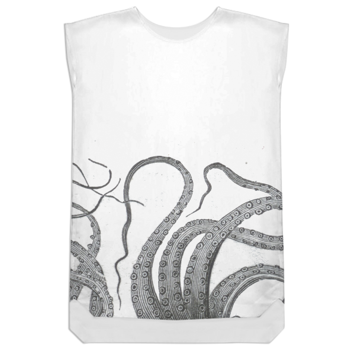 00 Design By Igalaxy - Octopus Vintage Print (1196x1196), Png Download