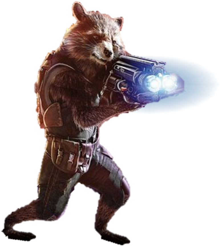 Rocket Raccoon Png - Rocket Infinity War Png (847x944), Png Download