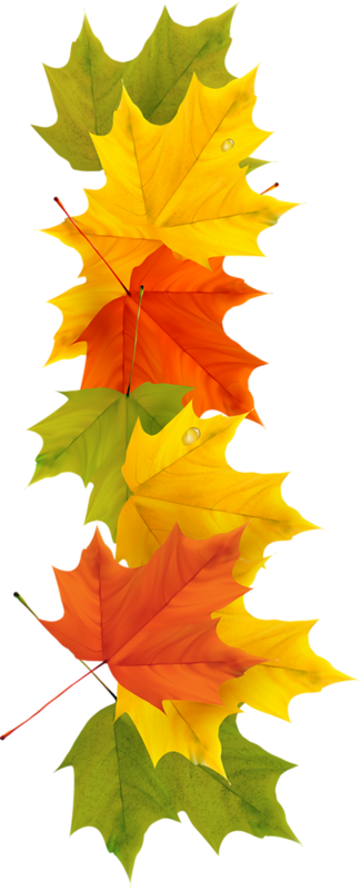 Mais - Autumn Trail Clip Art (325x800), Png Download