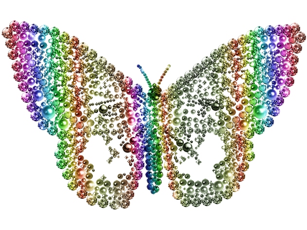 Multicolor Pg Photo Zpsd830a49c - Mariposa En Movimiento Png (660x630), Png Download