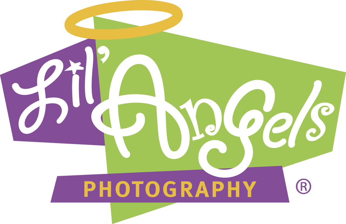 Lil Angels Png Logo Vector Black And White - Lil Angels Photography Logo (1183x767), Png Download