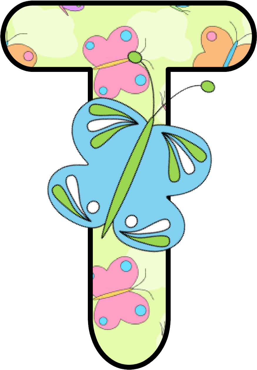 Ch B Alfabeto Mariposas De Kid Sparkz - Abecedario Mariposa (937x1320), Png Download