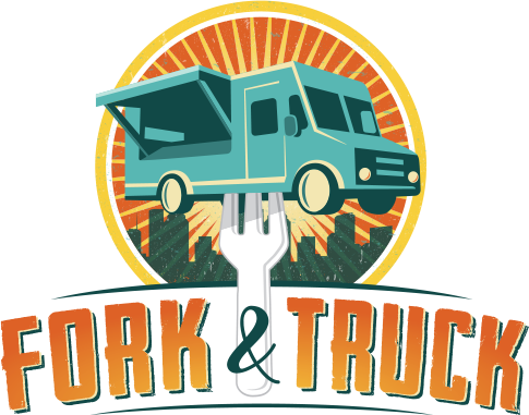 Fork & Truck A Houston Food Truck Serving Up Tasty - Best Food Truck Logo (485x381), Png Download