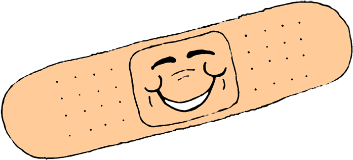 Clip Art Library Download Bandaid Clip Art Image Clipartix - System Patching (700x325), Png Download