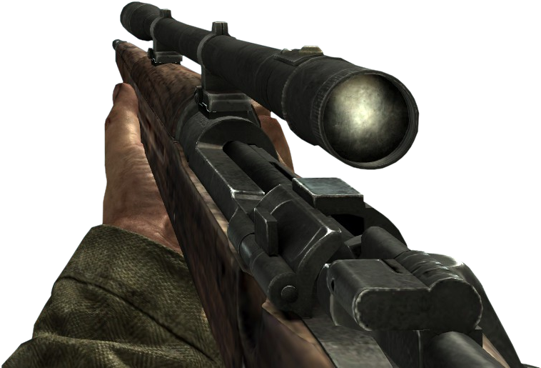 Springfield Sniper Scope Waw - Rifle (620x421), Png Download