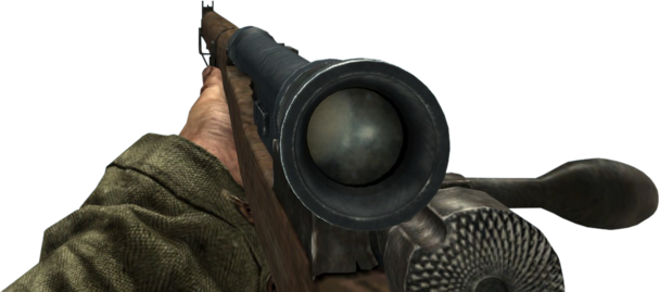 Arisaka Sniper Scope Waw - World At War Arisaka Sniper (608x269), Png Download