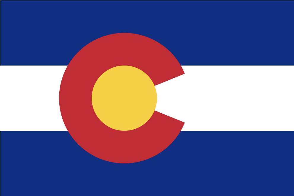 Download Svg Download Png - Colorado Flag (1024x1024), Png Download