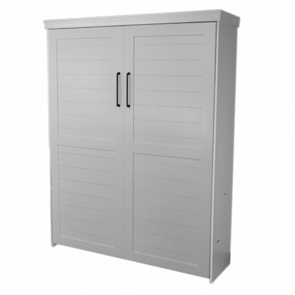 Vertical Wood Plank Face Murphy Bed - Murphy Bed (946x946), Png Download