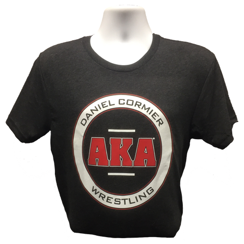 Men's Daniel Cormier Aka Wrestling Black T Shirt Is - Label (498x498), Png Download
