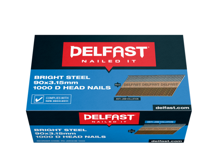 18 D Head Nail 1000 Packs P1 - Box (750x560), Png Download