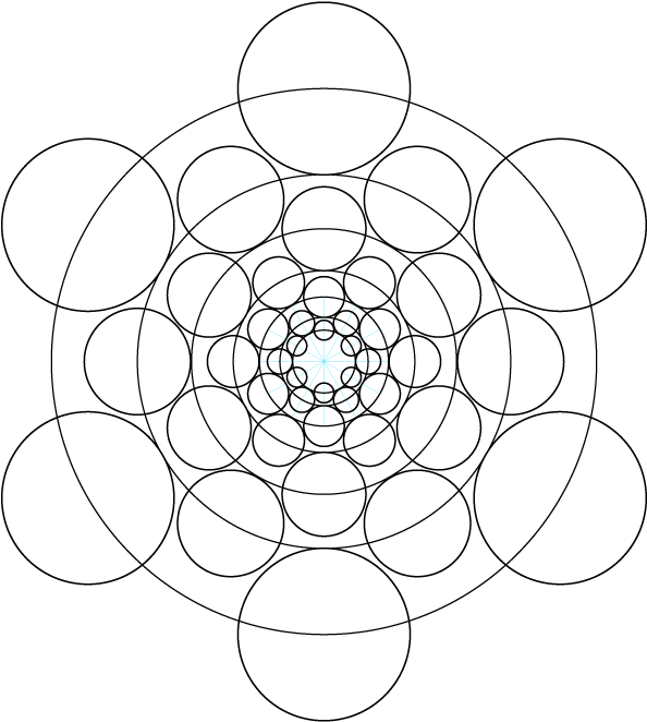 Sacred Geometry (616x683), Png Download