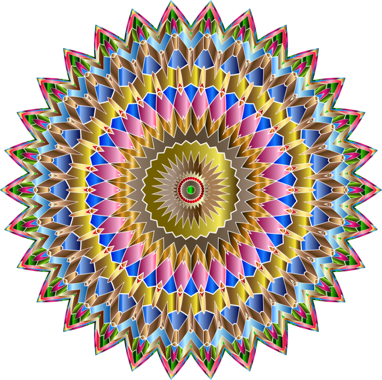 Mandala Sacred Geometry Coloring Book Chakra West Yavapai - Ncvt Mis Result 2017 Iti (754x750), Png Download