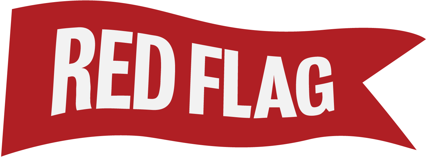 Red Flag (1400x517), Png Download