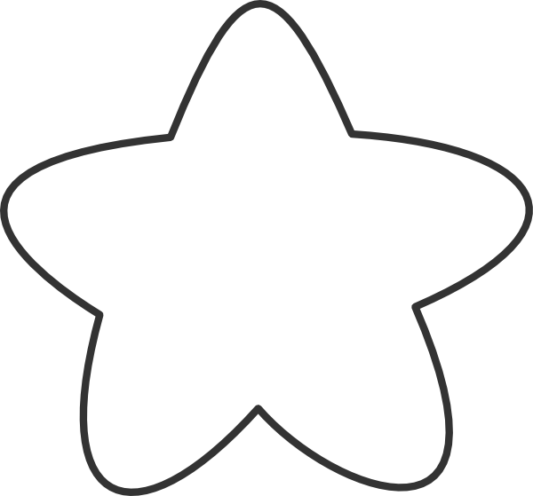 Star Butterfly Purse Template (600x559), Png Download