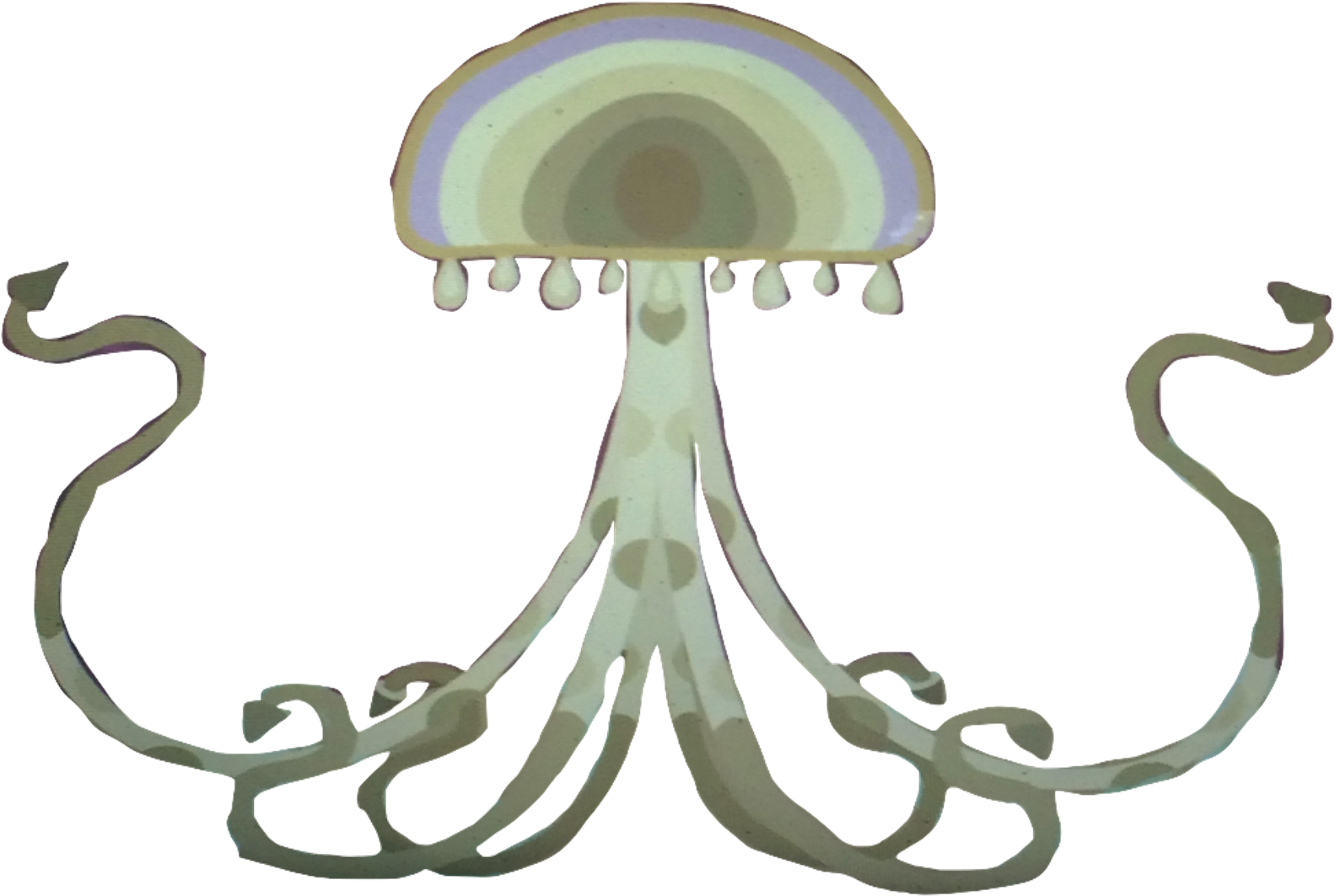 Jellyfish King - Illustration (1613x1080), Png Download