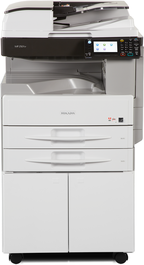 Your Configuration Summary - Ricoh Aficio Mp 2501sp (510x952), Png Download
