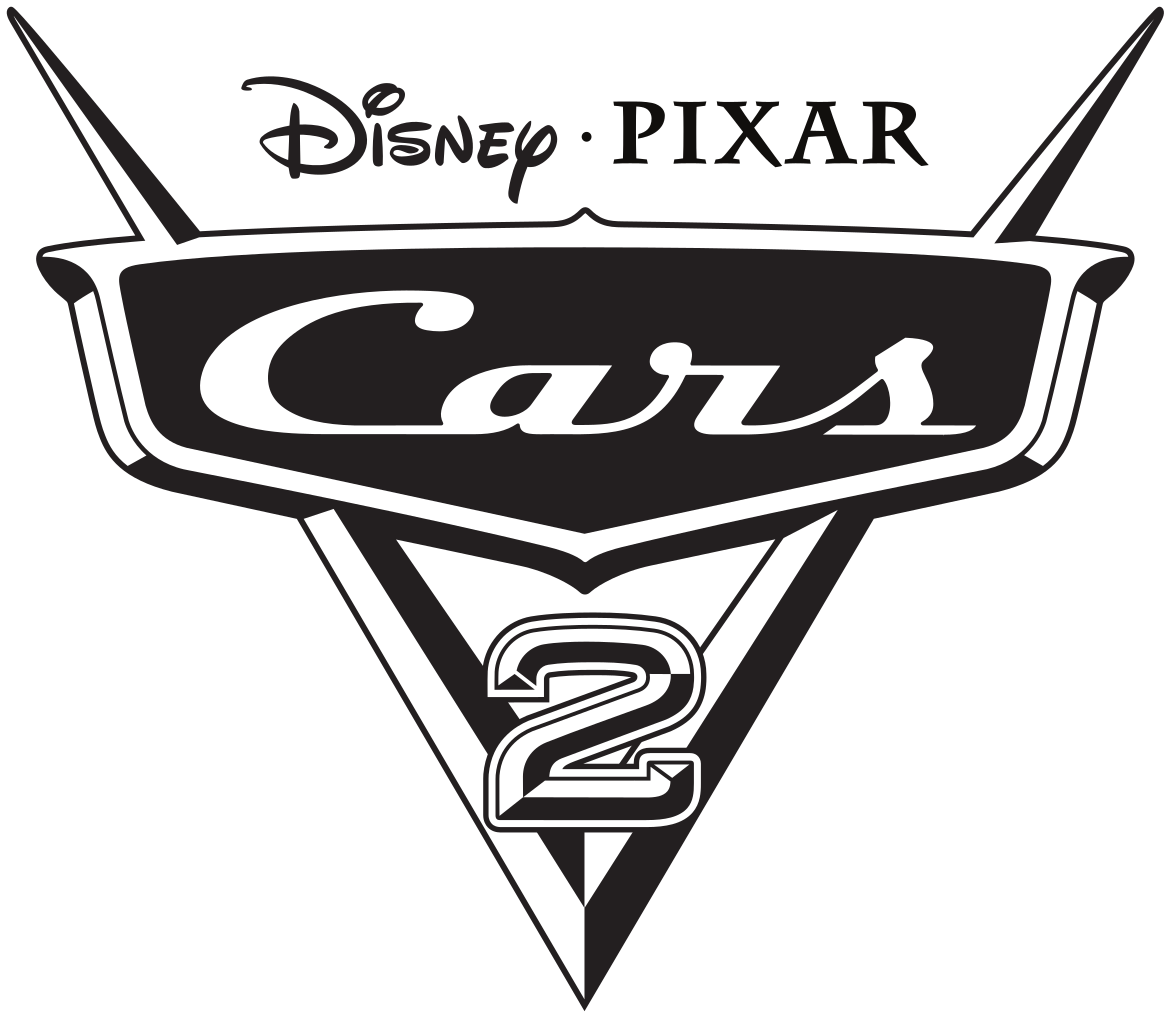 Download HD Cars2 Logo Black - Disney Cars Logo Silhouette Transparent PNG  Image - NicePNG.com, image size:1172x1024