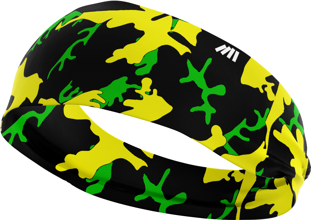 Colors Yellow Green Black Oregon Ducks Crossfit Gym - American Football (1080x1080), Png Download